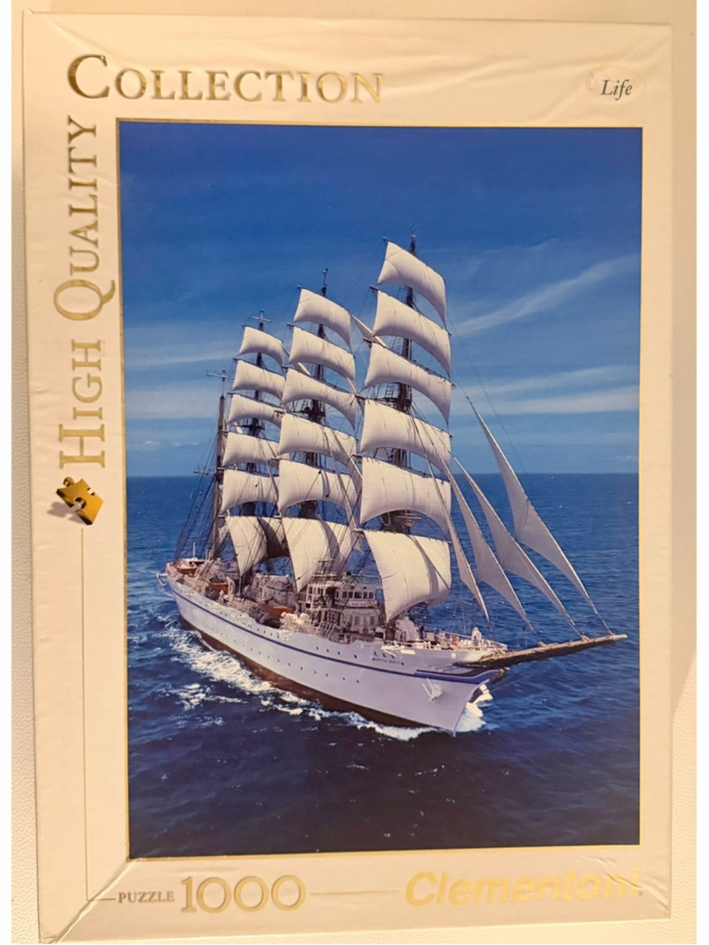 Clementoni Sailing Ship 1000 Piece Puzzle High Quality Collection Complete